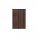 Jemini 3 Drawer Desk High Pedestal 404x600x730mm Walnut KF78948 KF78948