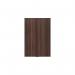 Jemini 3 Drawer Desk High Pedestal 404x600x730mm Walnut KF78948 KF78948
