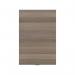 Jemini 3 Drawer Desk High Pedestal 404x600x730mm Grey Oak KF78949 KF78949