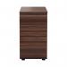 Jemini 3 Drawer Desk High Pedestal 404x800x730mm Walnut KF78950 KF78950