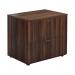 Jemini 2 Drawer Desk Side Filing Cabinet 800x600x730mm Walnut KF78952 KF78952