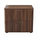 Jemini 2 Drawer Desk Side Filing Cabinet 800x600x730mm Walnut KF78952 KF78952