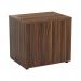 Jemini 2 Drawer Desk Side Filing Cabinet 800x600x730mm Walnut KF78952 KF78952