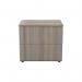 Jemini 2 Drawer Desk Side Filing Cabinet 800x600x730mm Grey Oak KF78953 KF78953