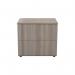 Jemini 2 Drawer Desk Side Filing Cabinet 800x600x730mm Grey Oak KF78953 KF78953