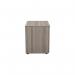 Jemini 2 Drawer Desk Side Filing Cabinet 800x600x730mm Grey Oak KF78953 KF78953