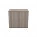 Jemini 2 Drawer Desk Side Filing Cabinet 800x600x730mm Grey Oak KF78953 KF78953