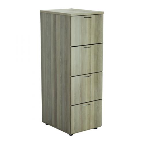 Jemini Grey Oak 4 Drawer Filing Cabinet Dimensions W465 Kf78955