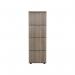 Jemini 4 Drawer Filing Cabinet 464x600x1365mm Grey Oak KF78955 KF78955