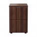 Jemini 2 Drawer Filing Cabinet 464x600x710mm Walnut KF78956 KF78956