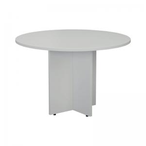 VOW Jemini Round Meeting Table 1100x1100x730mm KF78958 KF78958
