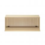 Jemini Reception Modular Straight Riser Unit 1200x315x400mm Maple KF78973 KF78973