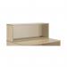 Jemini Reception Modular Straight Riser Unit 1200x315x400mm Maple KF78973 KF78973