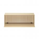 Jemini Reception Modular Straight Riser Unit 1200x315x400mm Maple KF78973 KF78973