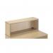 Jemini Reception Modular Straight Riser Unit 1200x315x400mm Maple KF78973 KF78973