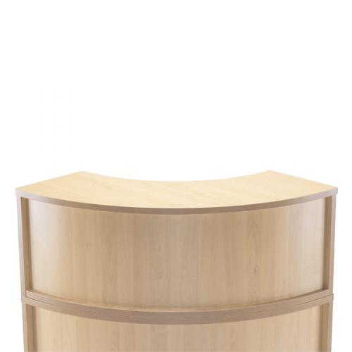 Jemini Maple Radial Reception Hutch Unit Dimensions W800 Kf78975