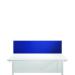 Jemini Straight Desk Screen 1200x25x400mm Blue KF78978