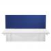 Jemini Straight Desk Mounted Screen 1200x25x400mm Blue KF78978 KF78978