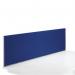 Jemini Straight Desk Mounted Screen 1600x25x400mm Blue KF78981 KF78981