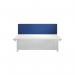 Jemini Straight Desk Mounted Screen 1600x25x400mm Blue KF78981 KF78981