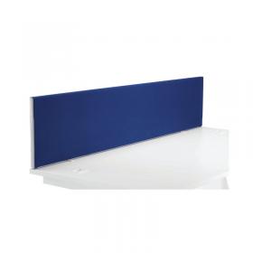 Jemini Straight Desk Mounted Screen 1800x25x400mm Blue KF78982 KF78982