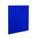 Jemini Blue 1200x1200mm Floor Standing Desk Screen KF78988