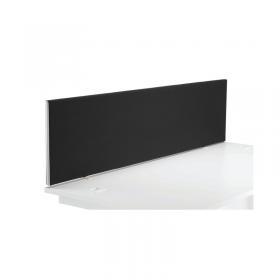 VOW Jemini Straight Desk Mounted Screen 1600x25x400mm Black KF79001 KF79001
