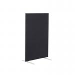 Jemini Floor Standing Screen 1200x25x1600mm Black KF79011 KF79011