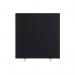 Jemini Floor Standing Screen 1600x25x1600mm Black KF79012 KF79012