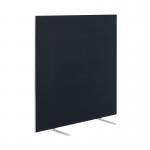 Jemini Floor Standing Screen 1600x25x1800mm Black KF79015 KF79015