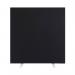 Jemini Floor Standing Screen 1600x25x1800mm Black KF79015 KF79015