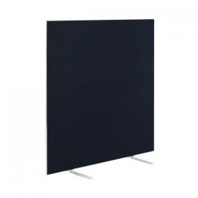 Jemini Floor Standing Screen 1600x25x1800mm Black KF79015 KF79015