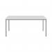 Jemini Rectangular Multipurpose Table 1600x800x730mm White KF79026 KF79026