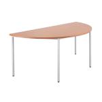 Jemini Beech Semi Circular Table (Dimensions: W1600mm x D800 x H730mm) KF79030 KF79030