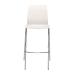 FF Jemini White Tall Bistro Chair KF79032