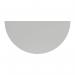 Jemini Semi Circular Multipurpose Table 1600x800x730mm White KF79033 KF79033