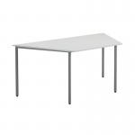 Jemini Trapezoidal Multipurpose Table 1600x800x730mm White KF79036 KF79036