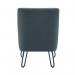 Jemini Reception Armchair Hairpin Leg Grey KF79142 KF79142