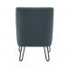 Jemini Reception Armchair Hairpin Leg Grey KF79142 KF79142