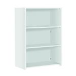 Serrion Medium Bookcase 1200mm White KF79434 KF79434