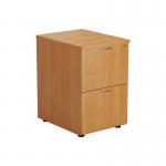 Jemini 2 Drawer Filing Cabinet 464x600x710mm Beech KF79455 KF79455