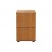 Jemini 2 Drawer Filing Cabinet 464x600x710mm Beech KF79455 KF79455