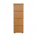 Jemini 4 Drawer Filing Cabinet 464x600x1365mm Beech KF79456 KF79456