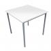 Serrion Square Table 750mm White KF79846 KF79846