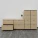 Jemini 4 Drawer Filing Cabinet 464x600x1365mm Nova Oak KF79857 KF79857