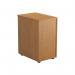 Jemini 3 Drawer Desk High Pedestal 404x600x730mm Nova Oak KF79858 KF79858