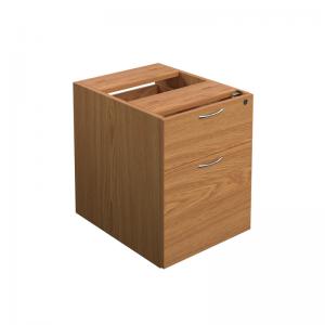 VOW Jemini 2 Drawer Fixed Pedestal 404x500x495mm Nova Oak KF79864