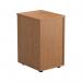 3 Drawer Under Desk Pedestal Nova Oak KF79874 KF79874