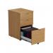 3 Drawer Under Desk Pedestal Nova Oak KF79874 KF79874