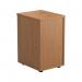 Jemini 3 Drawer Under Desk Pedestal Nova Oak KF79874 KF79874